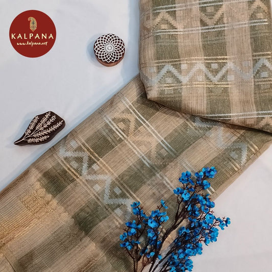 Woven Zari  Linen Saree