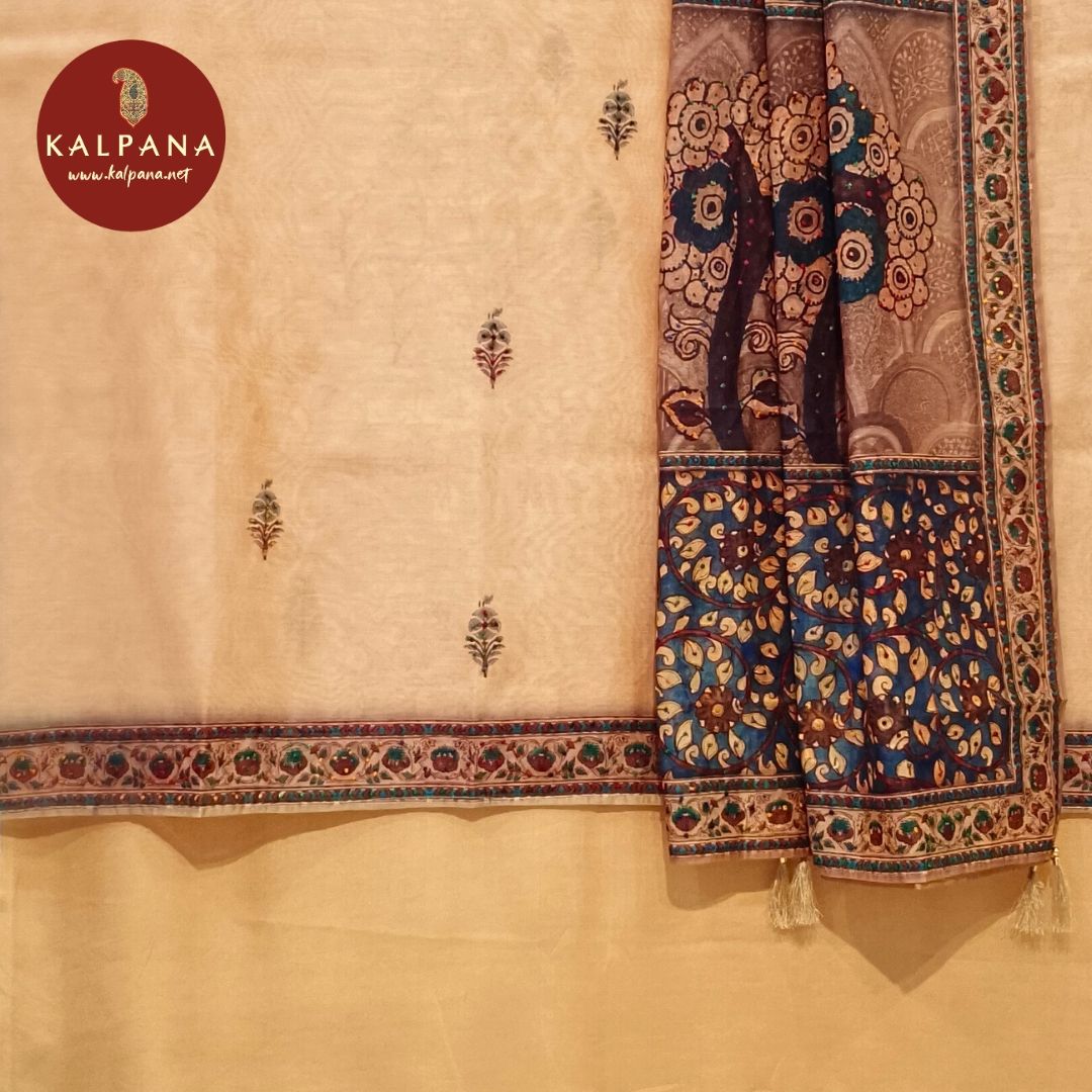 Printed With Embroidery SICO Cotton Unstitched Suit