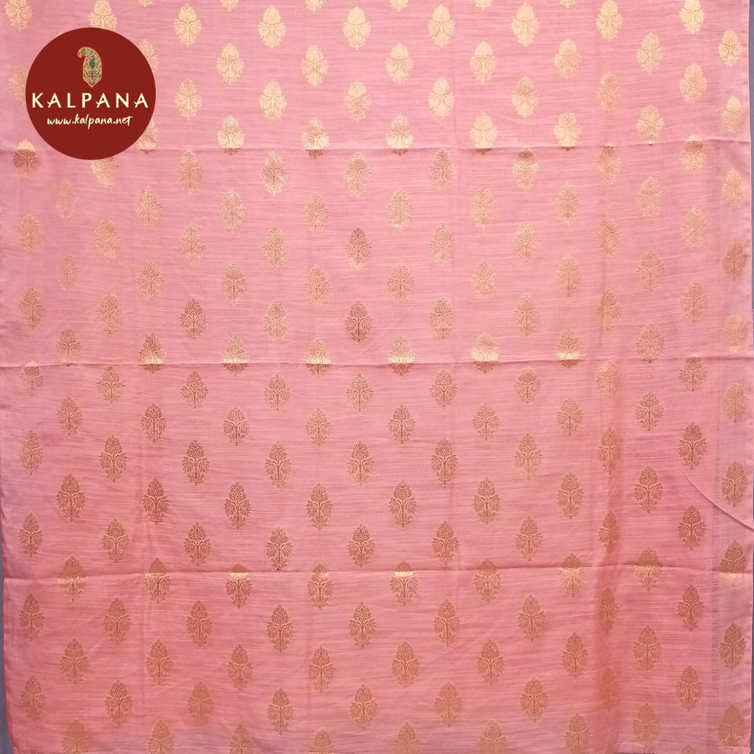 Woven Zari Blended SICO Cotton Unstitched Suit