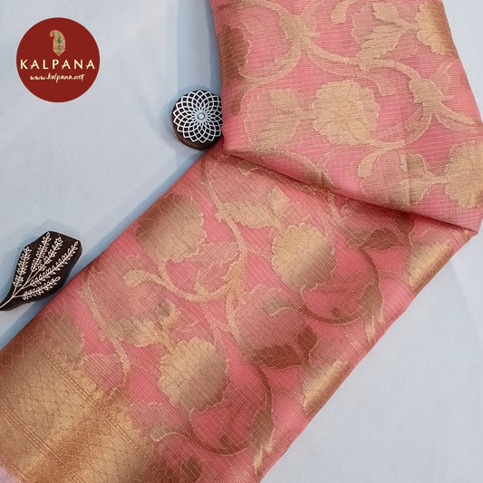 Light Pink Woven Zari Silk Kota Saree
with Woven Zari Light Pink Color Palla,Border
The Light Pink Colored Woven Zari Silk Kota Unstitched Blouse
Which is Perfect for Semi,Formal,Wear in Summer season(s). Dry Clean Only.
Saree 5.4 mts
Blouse 0.8 mts
Country Of Origin:India
Weight: 500 gms