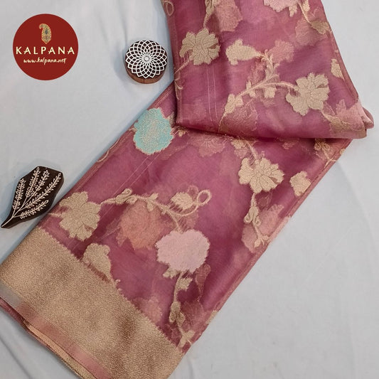 Light Mauve Woven Zari Organza Saree
with Woven Zari Light Mauve Color Border,Palla
The Light Mauve Colored Woven Zari Organza Unstitched Blouse
Which is Perfect for Semi,Formal,Wear in Summer season(s). Dry Clean Only.
Saree 5.4 mts
Blouse 0.8 mts
Country Of Origin:India
Weight: 500 gms