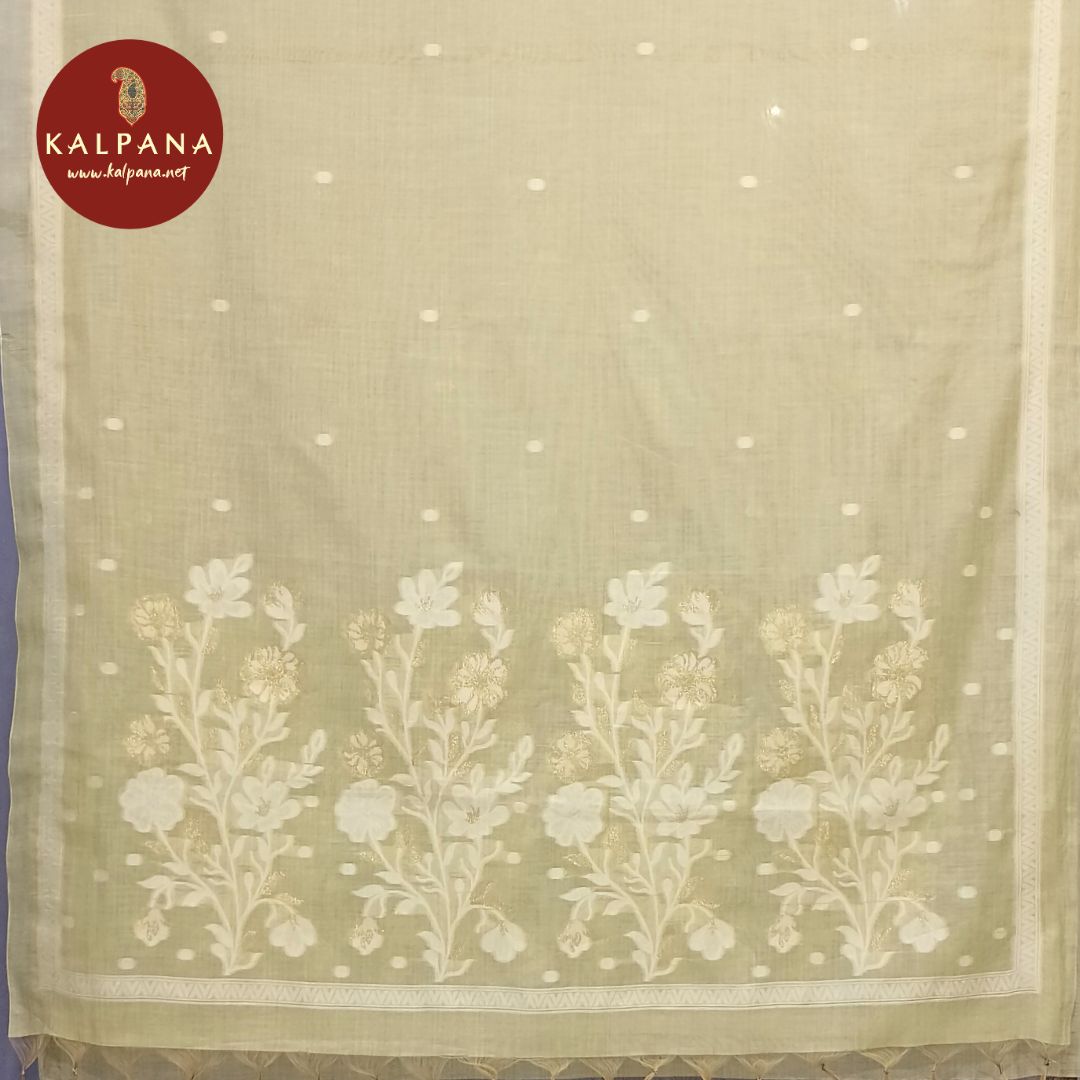 Woven Zari Blended SICO Cotton Unstitched Suit