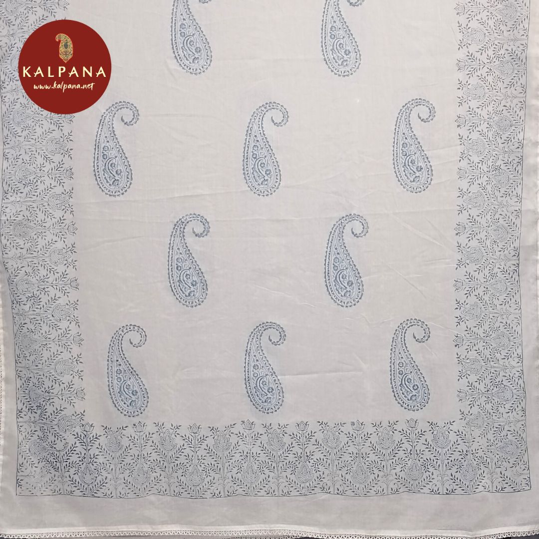 Embroided Pure Cotton Unstitched Suit