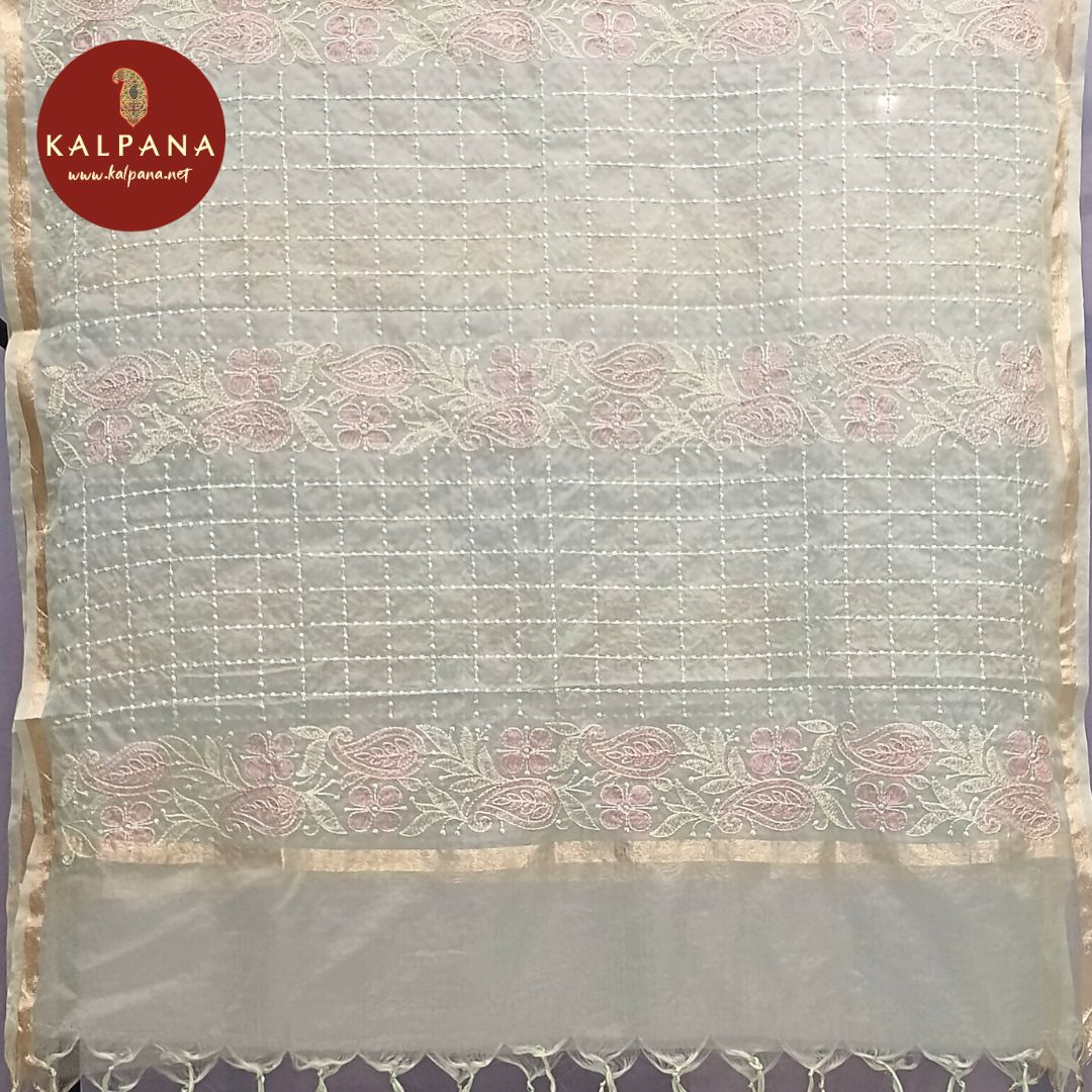 Embroided Blended SICO Cotton Unstitched Suit