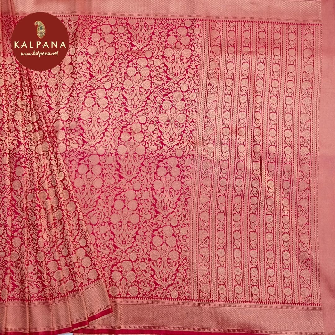 Woven Zari South Silk Saree