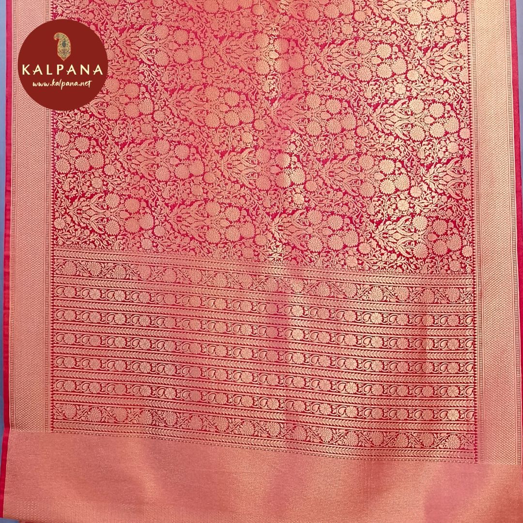 Woven Zari South Silk Saree