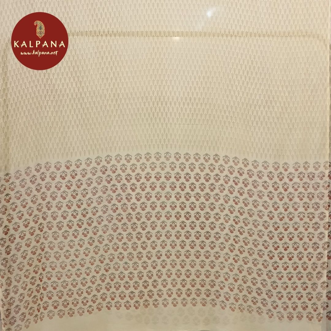 Printed Pure Cotton Unstitched Suit