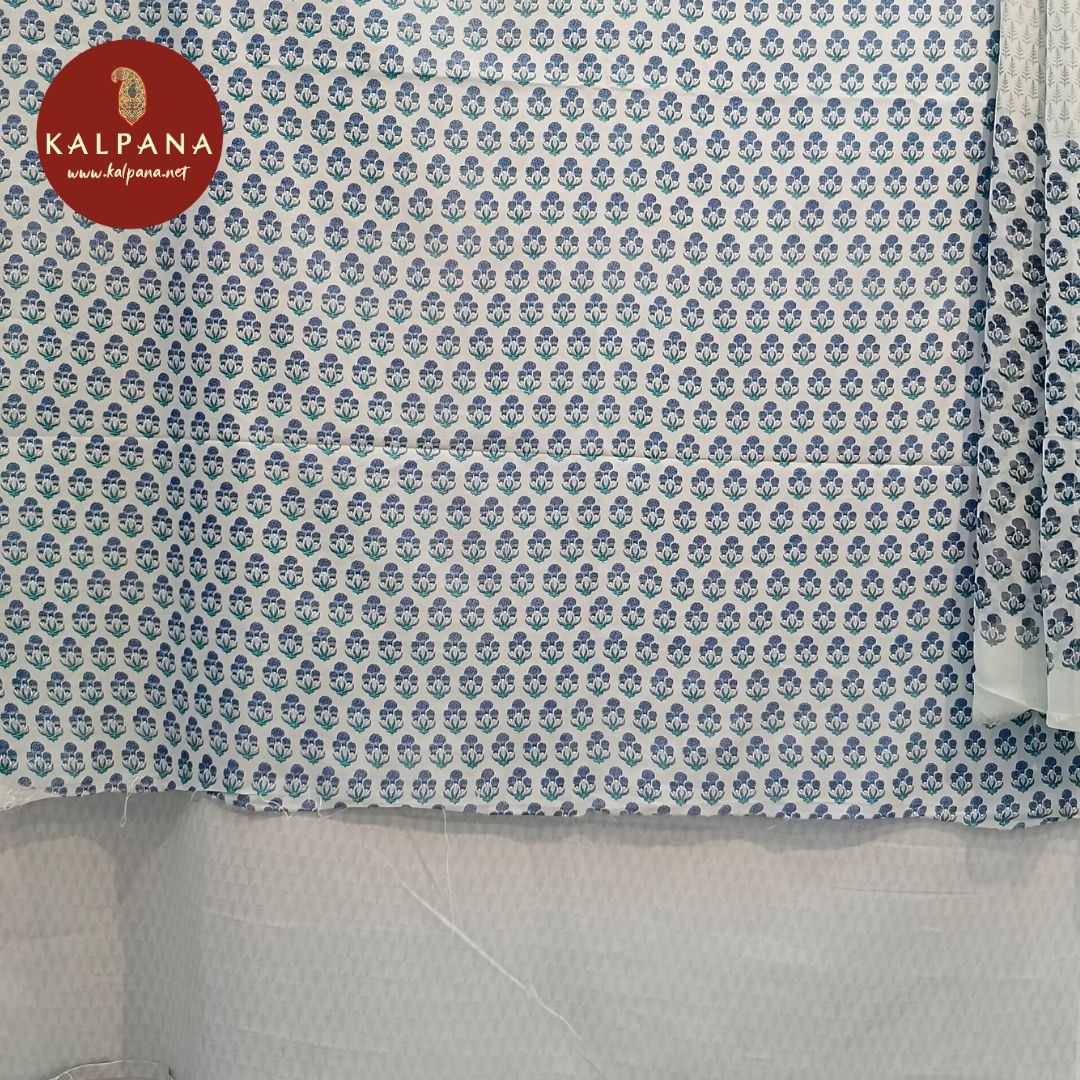 Printed Pure Cotton Unstitched Suit