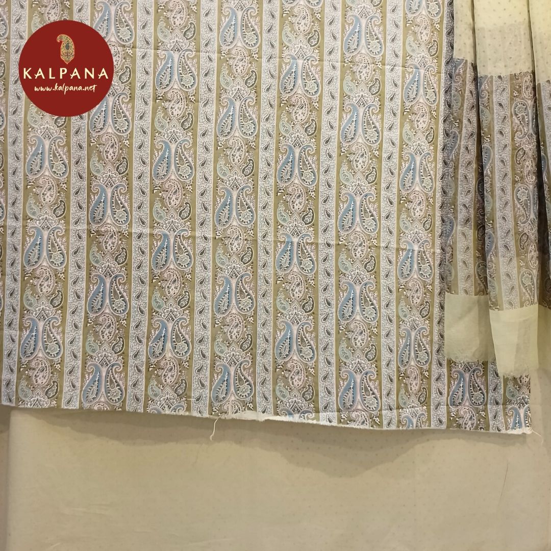 Printed Pure Cotton Unstitched Suit