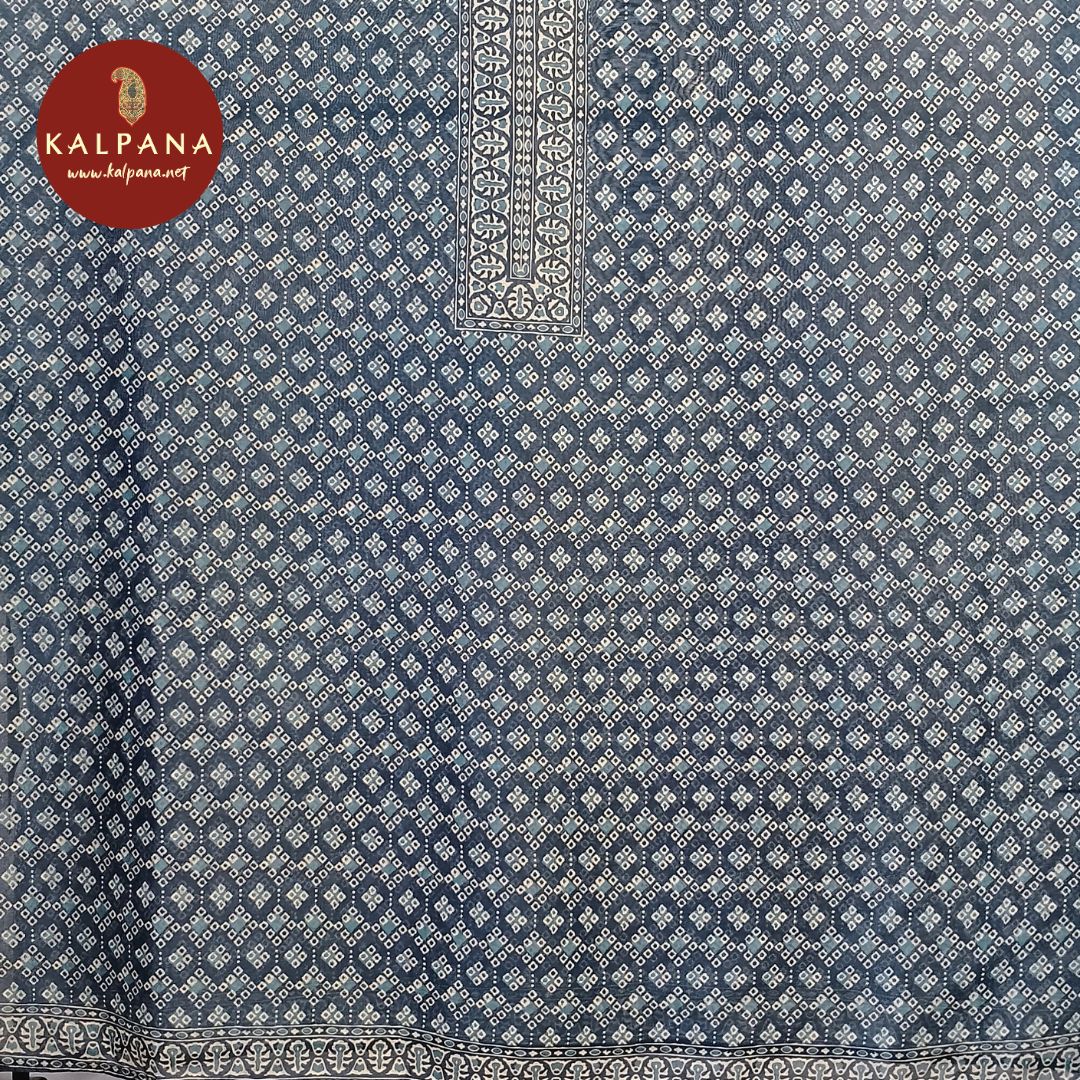 Printed Blended SICO Cotton Unstitched Suit