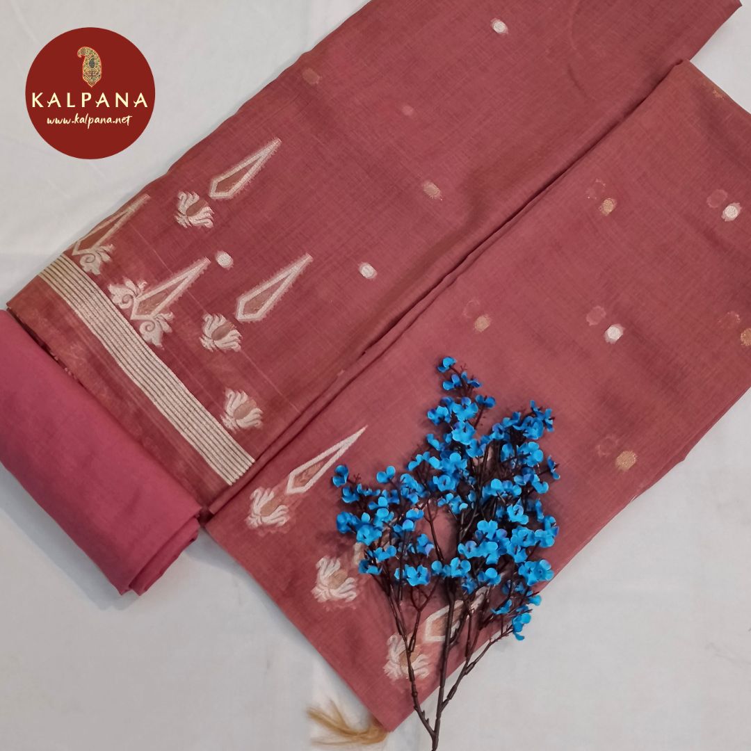 Shirt: Light Onion Coloured Woven Blended SICO Cotton Unstitched Suit and Zari Border.
Dupatta: Woven Zari Light Onion Color Woven SICO Cotton Dupatta.
Bottom: Plain Light Onion Blended SICO Cotton Bottom.
Perfect for Semi,Formal,Wear.
Recommended for Summer season(s). Dry Clean Only
Shirt Fabric: 2.5 mts
Salwar Fabric: 2.4 mts
Dupatta: 2.4 mts
Country Of Origin:India
Weight: 500 gms