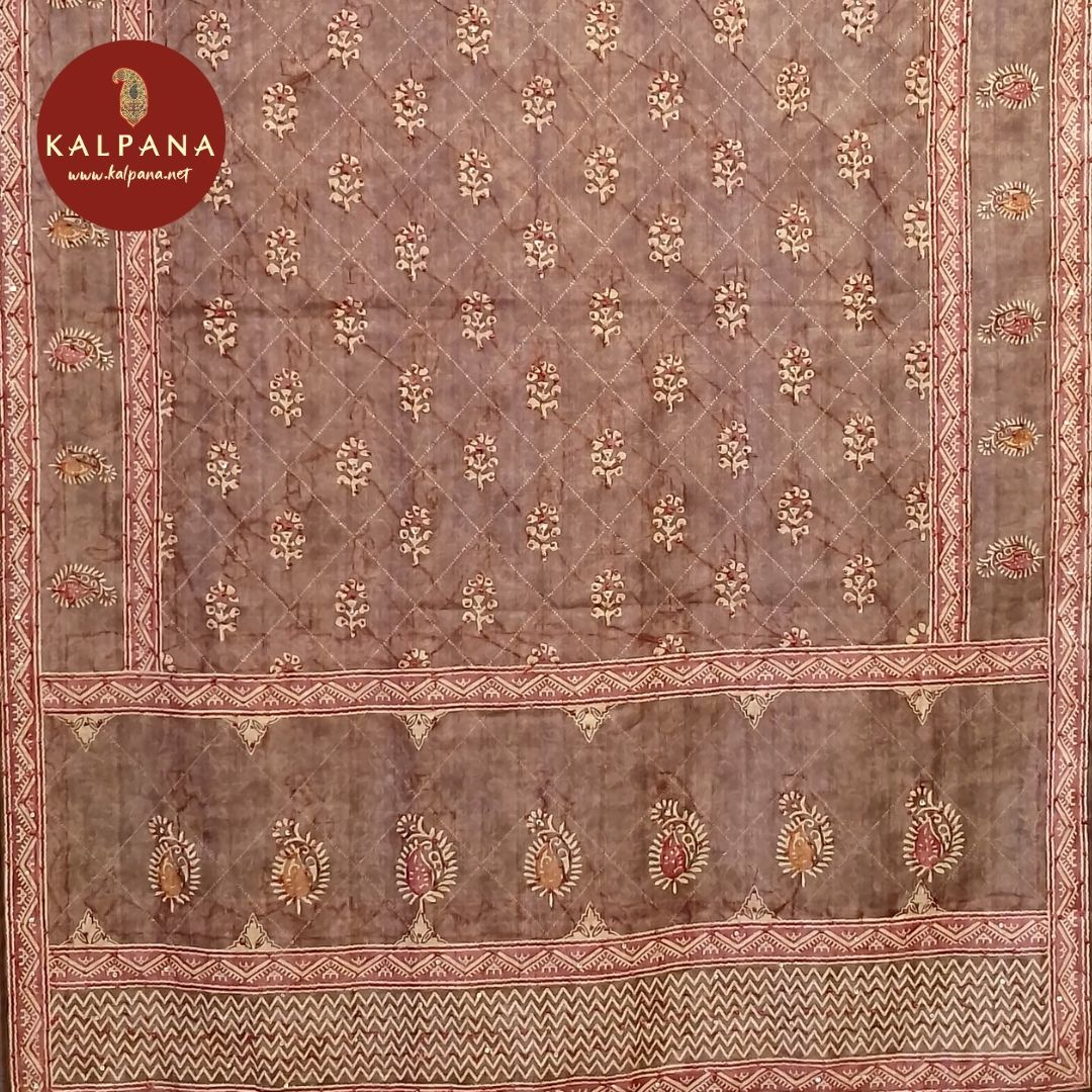 Printed With Embroidery Blended SICO Cotton Unstitched Suit