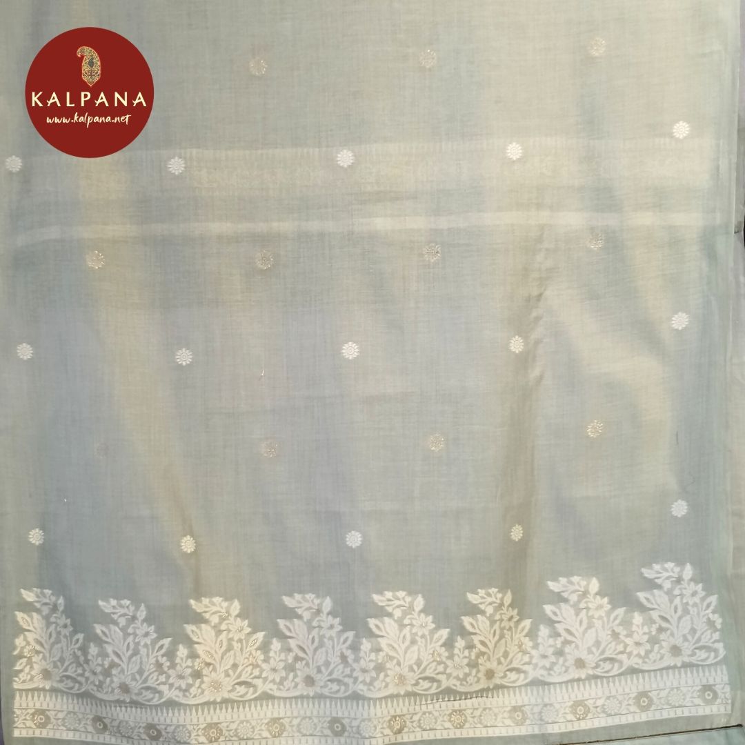 Woven Zari Blended SICO Cotton Unstitched Suit