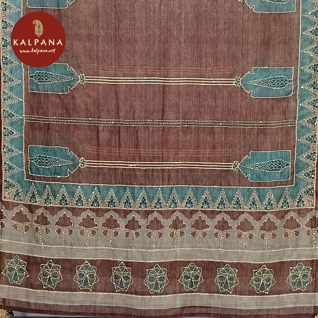 Printed With Embroidery Blended SICO Cotton Unstitched Suit - Kalpana