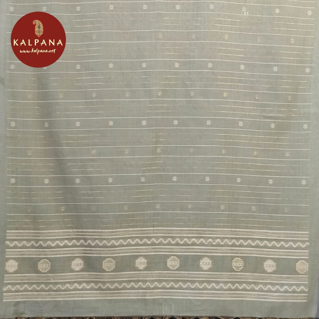 Embroided Blended SICO Cotton Unstitched Suit - Kalpana