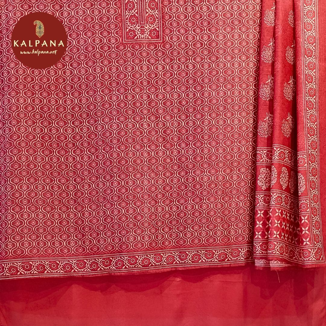Printed SICO Cotton Unstitched Suit