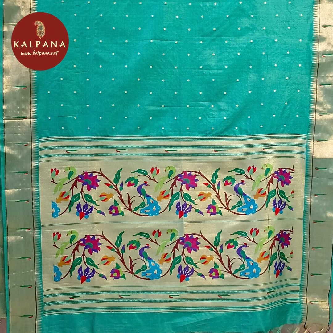 Woven Zari Cotton Tusser Saree