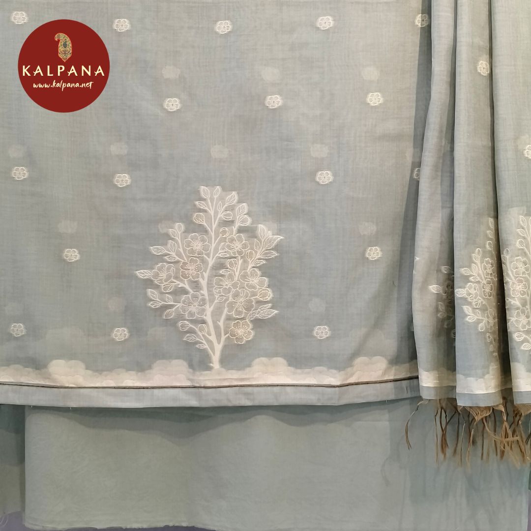 Woven Zari SICO Cotton Unstitched Suit