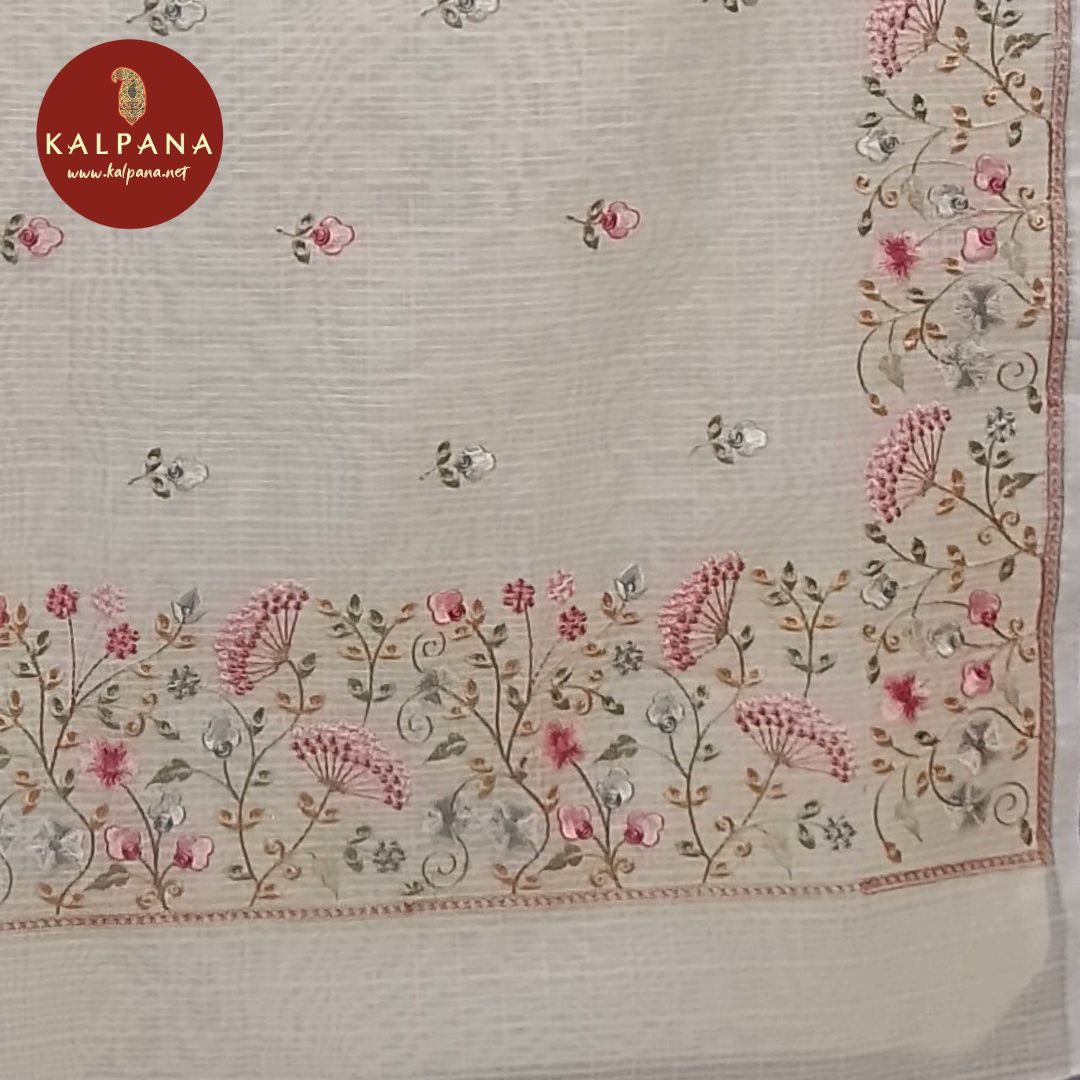 Embroidery SICO Cotton Saree