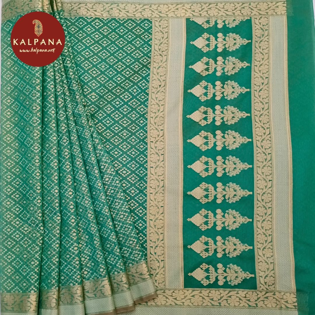 Woven Zari Woven SICO Cotton Saree