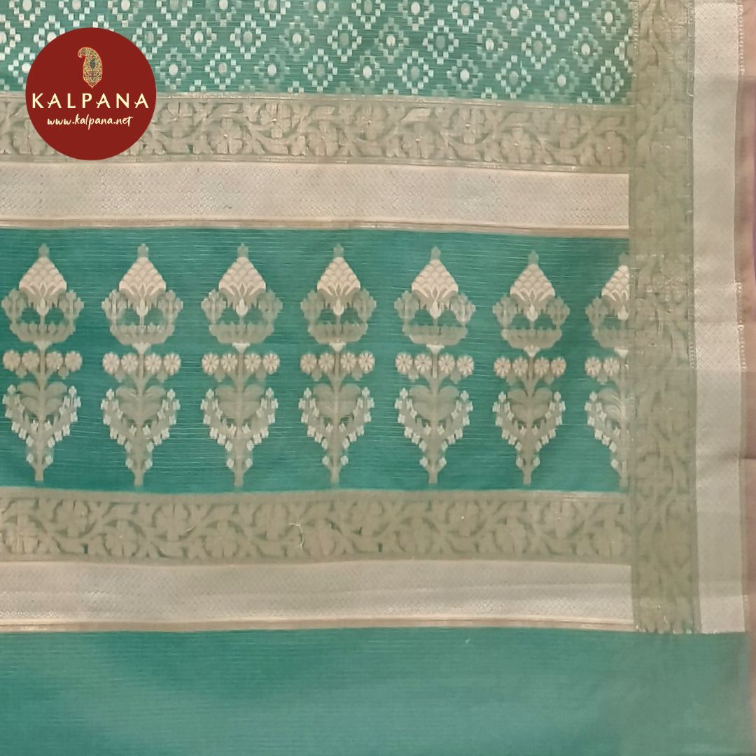 Woven Zari Woven SICO Cotton Saree