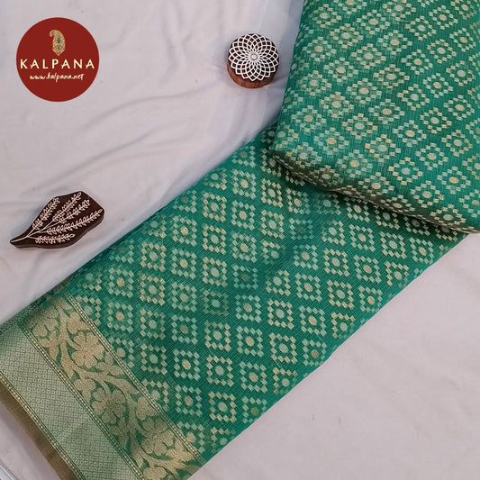 Sea Green Woven Zari Woven SICO Cotton Saree
with Woven Zari Woven Sea Green Color Palla
The Sea Green Colored Woven Zari SICO Cotton Unstitched Blouse
Which is Perfect for Semi,Formal,Wear in Summer season(s). Dry Clean Only.
Saree 5.4 mts
Blouse 0.8 mts
Country Of Origin:India
Weight: 500 gms