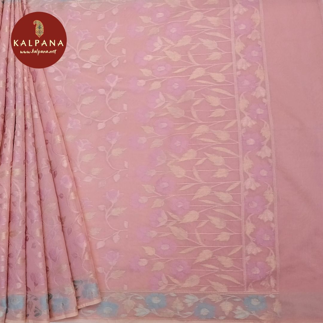 Woven Zari Woven SICO Cotton Saree