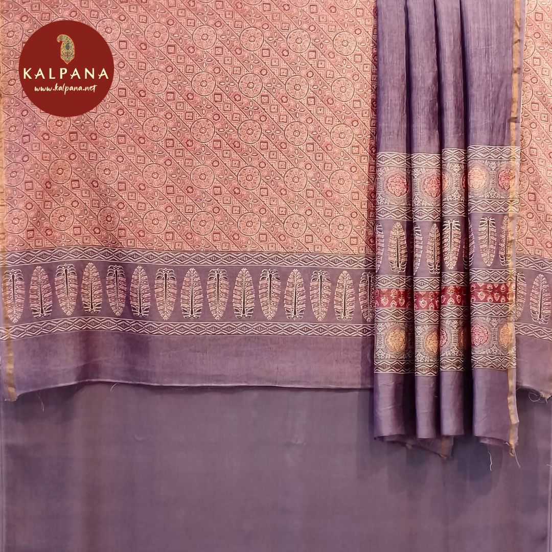 Printed Blended SICO Cotton Unstitched Suit