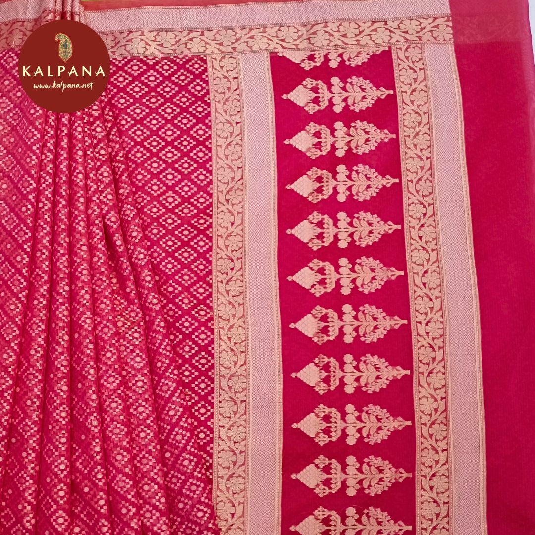 Woven Zari Woven SICO Cotton Saree