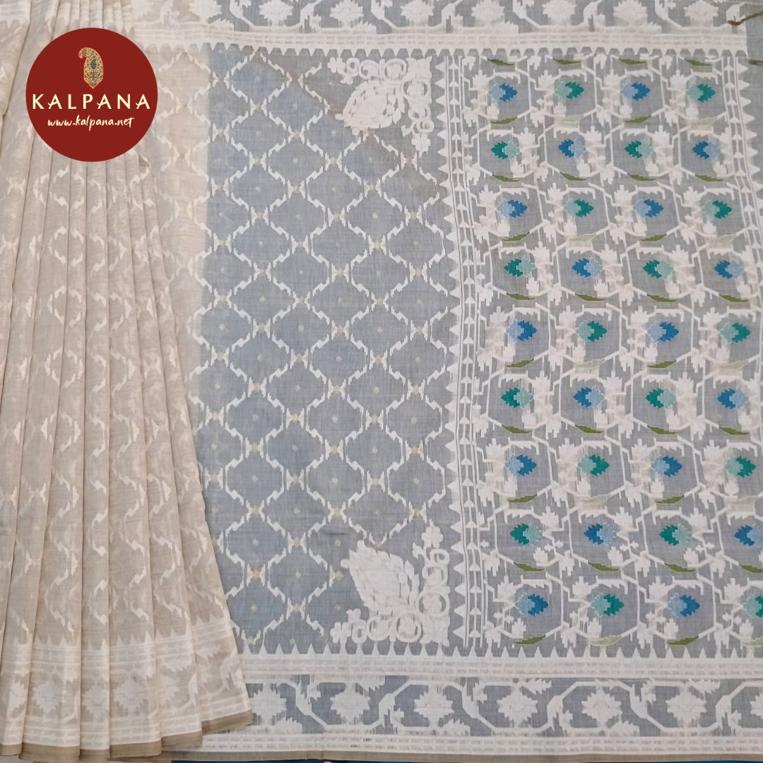 Woven Blended SICO Cotton Saree