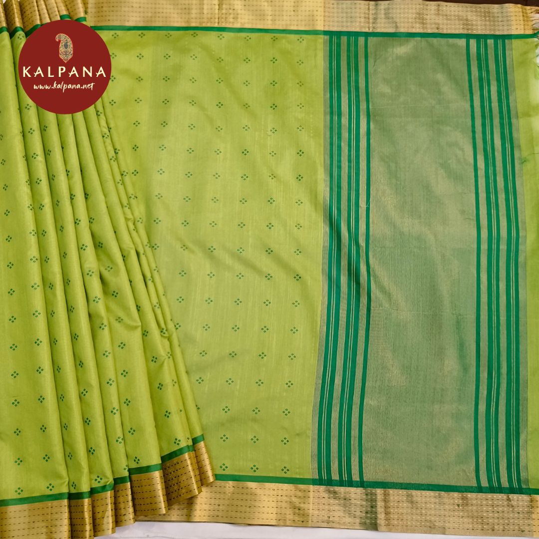 Embroided Blended Tussar Saree