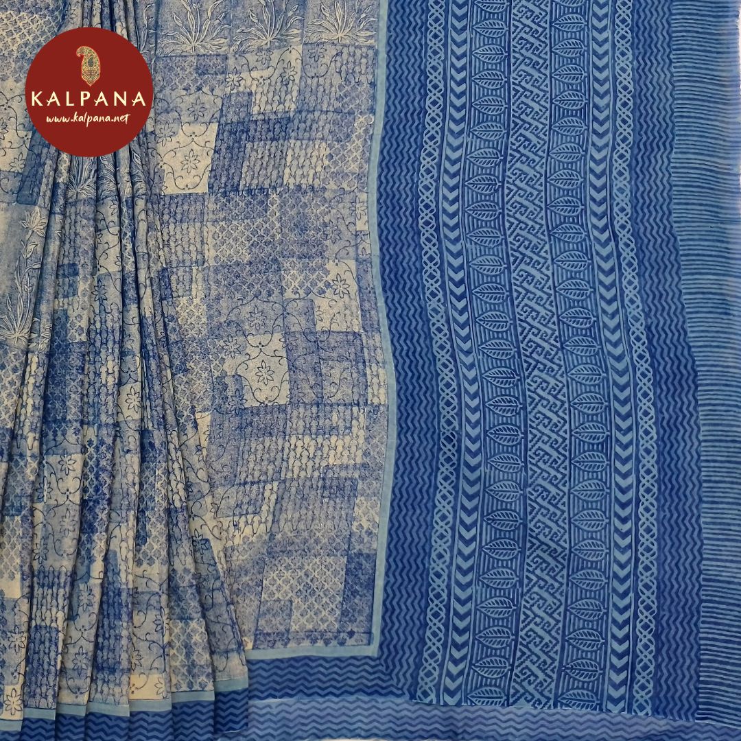 Printed Crepe Saree