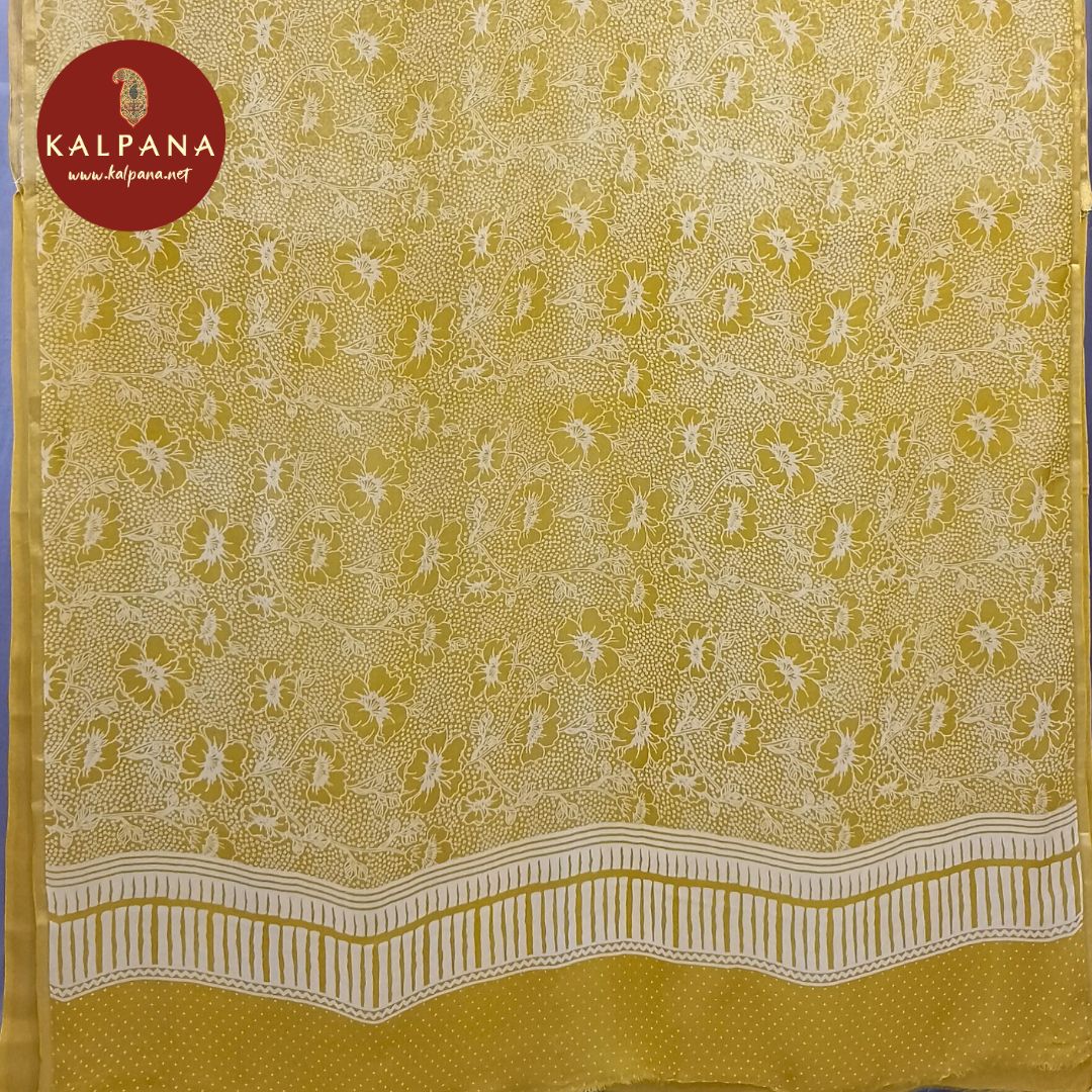 Printed Chiffon Saree