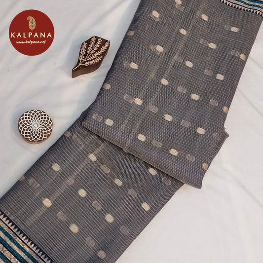 Grey Woven Benaras Kota Saree
with Woven Grey Color Palla
The Grey Colored Benaras Kota Unstitched Blouse
Which is Perfect for Semi,Formal,Wear in Summer season(s). Dry Clean Only.
Saree 5.4 mts
Blouse 0.8 mts
Country Of Origin:India
Weight: 500 gms
