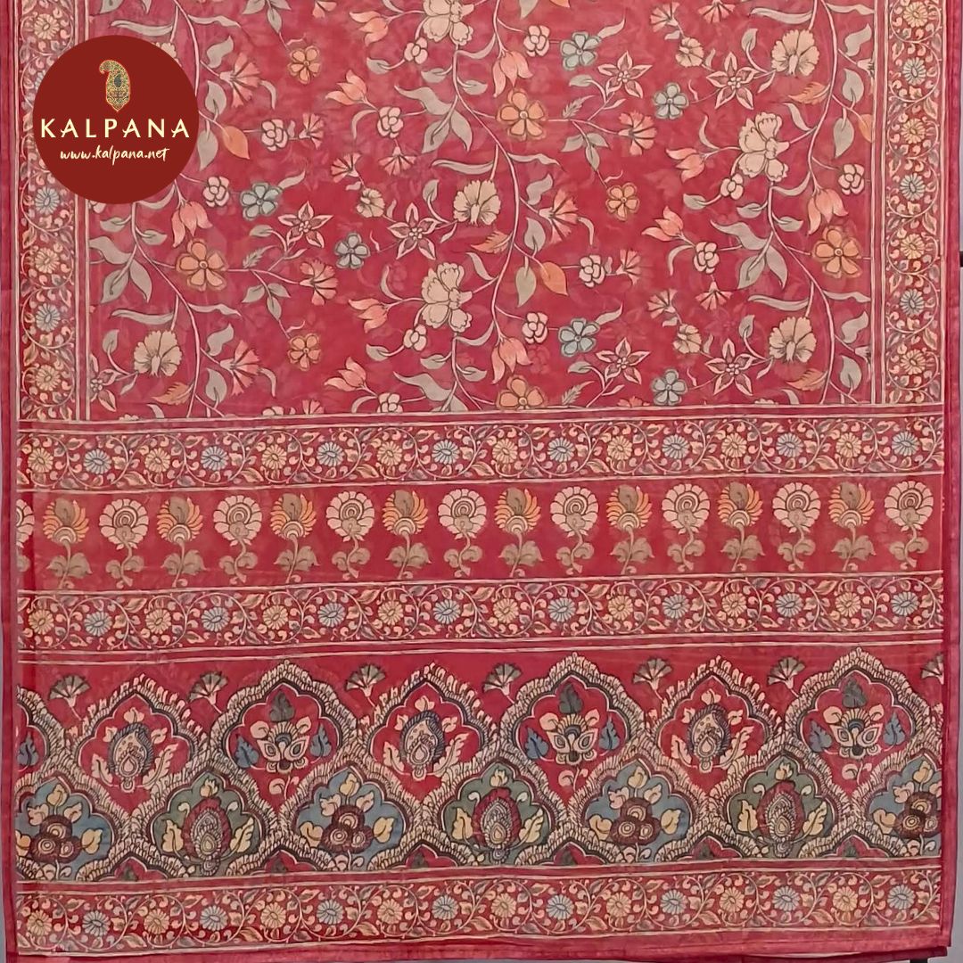 Printed With Embroidery Blended SICO Cotton Unstitched Suit