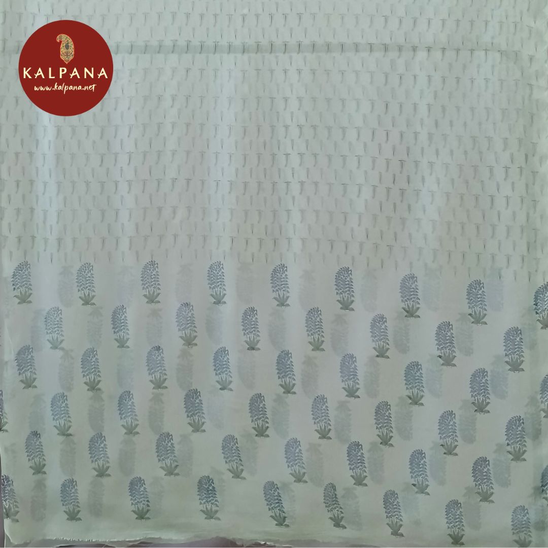 Printed Pure Cotton Unstitched Suit - Kalpana