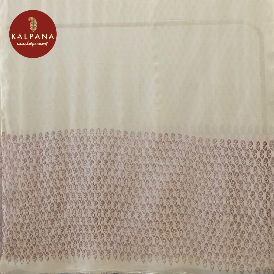 Printed Pure Cotton Unstitched Suit - Kalpana