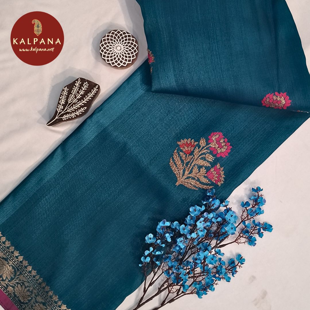Banarasi Handloom Pure Tussar Silk Saree