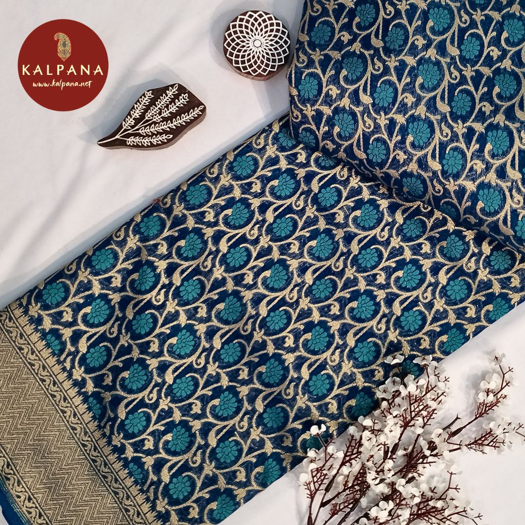 Banarasi Woven Blended Cotton Saree