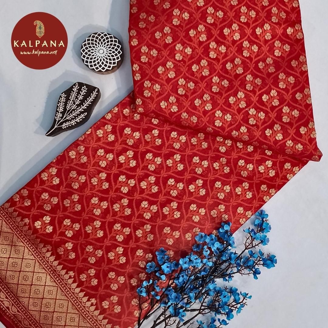 Banarasi Woven Blended Cotton Saree