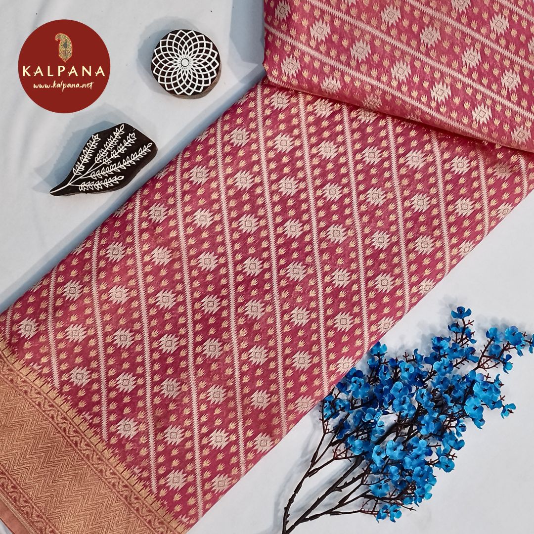 Banarasi Woven Blended Cotton Saree