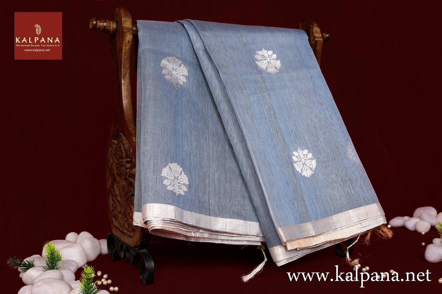 Handloom Pure Linen Saree