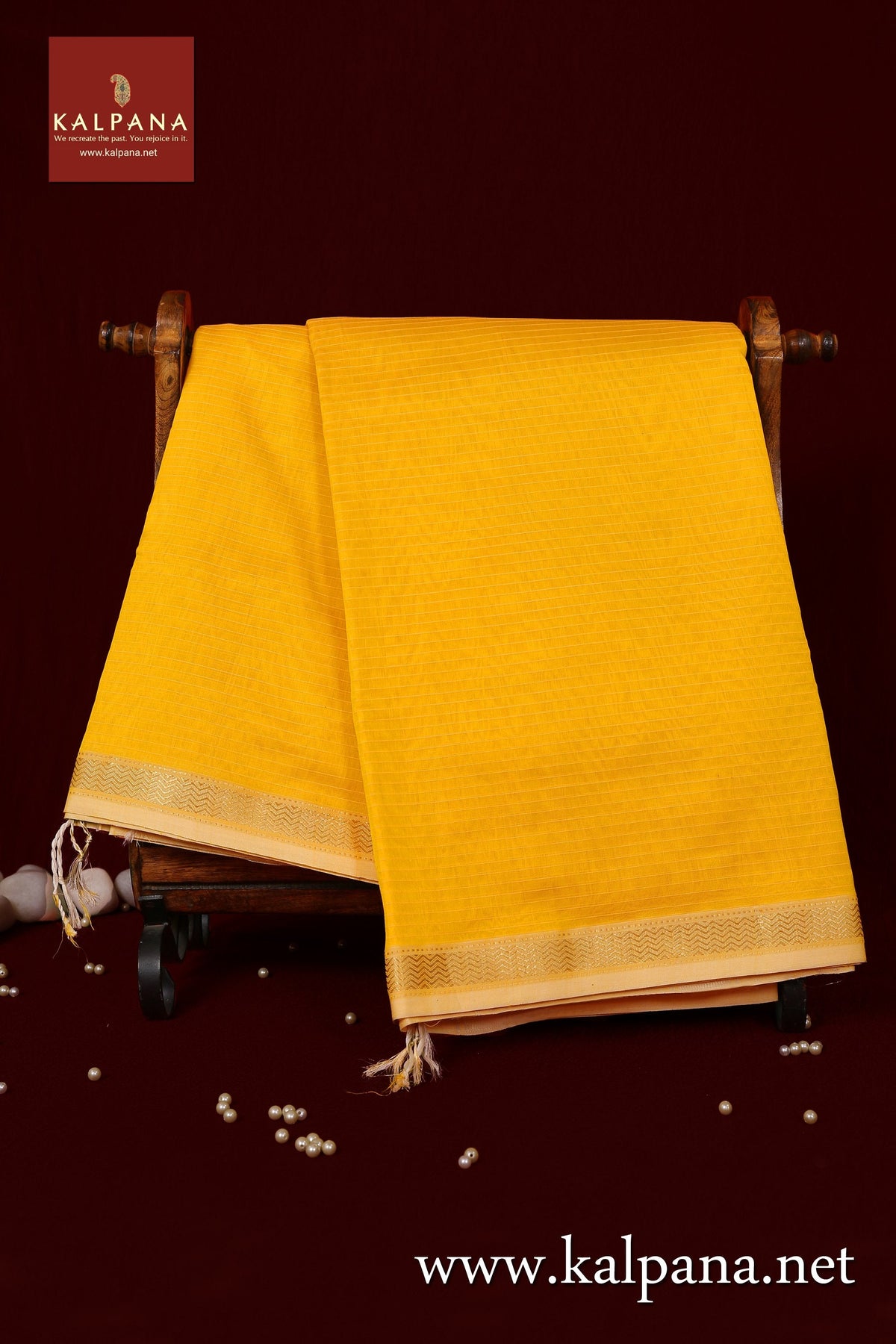 Maheshwari Handloom Pure Cotton Saree - Kalpana