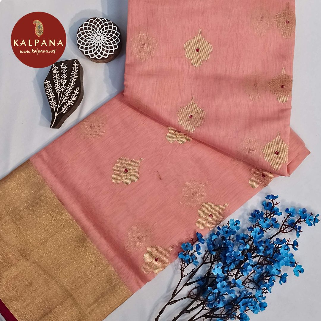 Chanderi Handloom Pure Cotton Saree