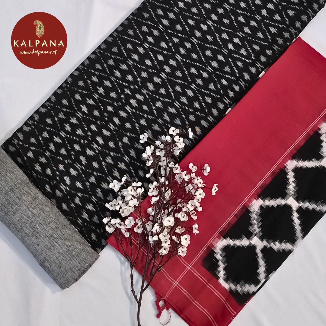 Handloom Pure Cotton Unstitched Suit