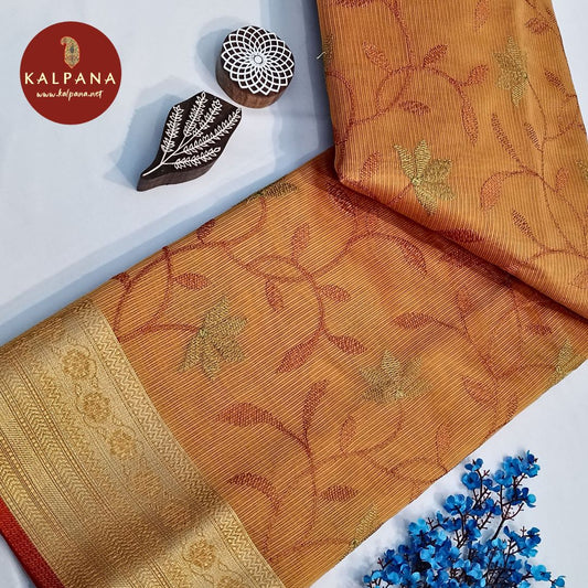 Embroidery Blended SICO Cotton Saree