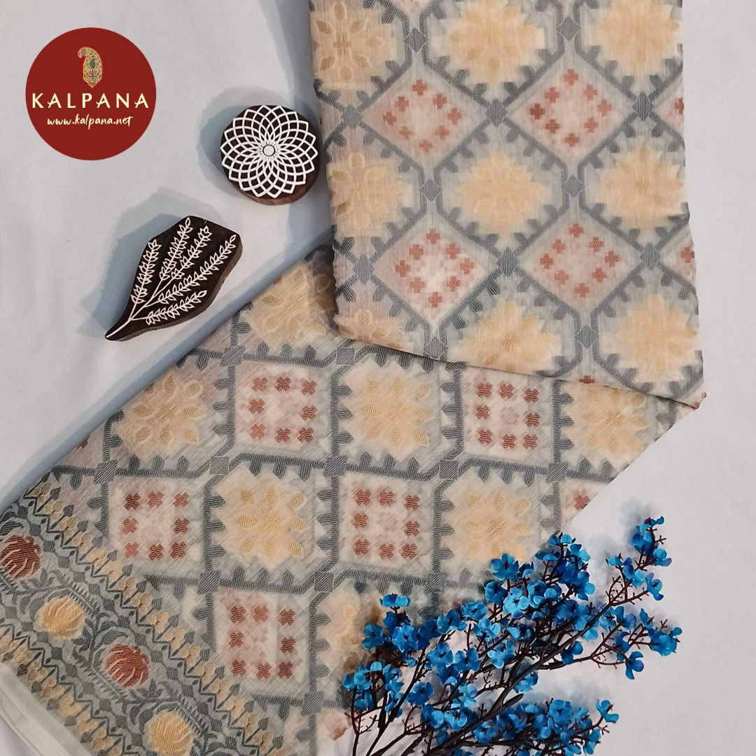 Banarasi Woven Blended SICO Cotton Saree