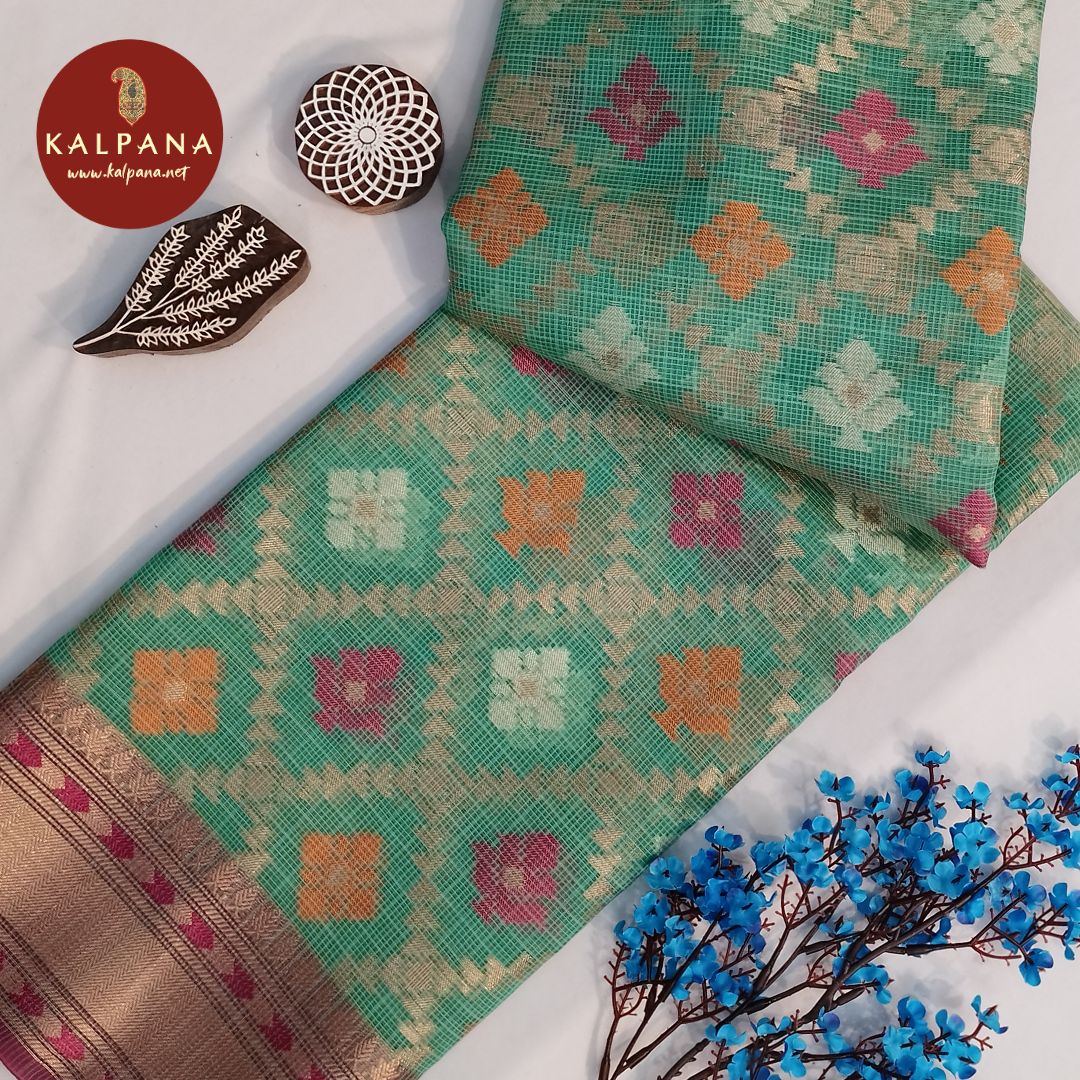 Banarasi Woven Blended SICO Cotton Saree