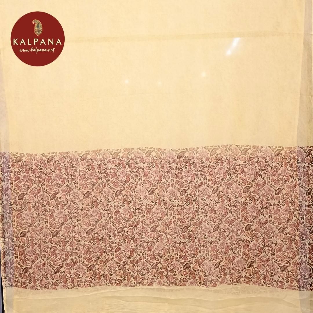 All Over Print Printed Pure Cotton Unstitched Suit - Kalpana