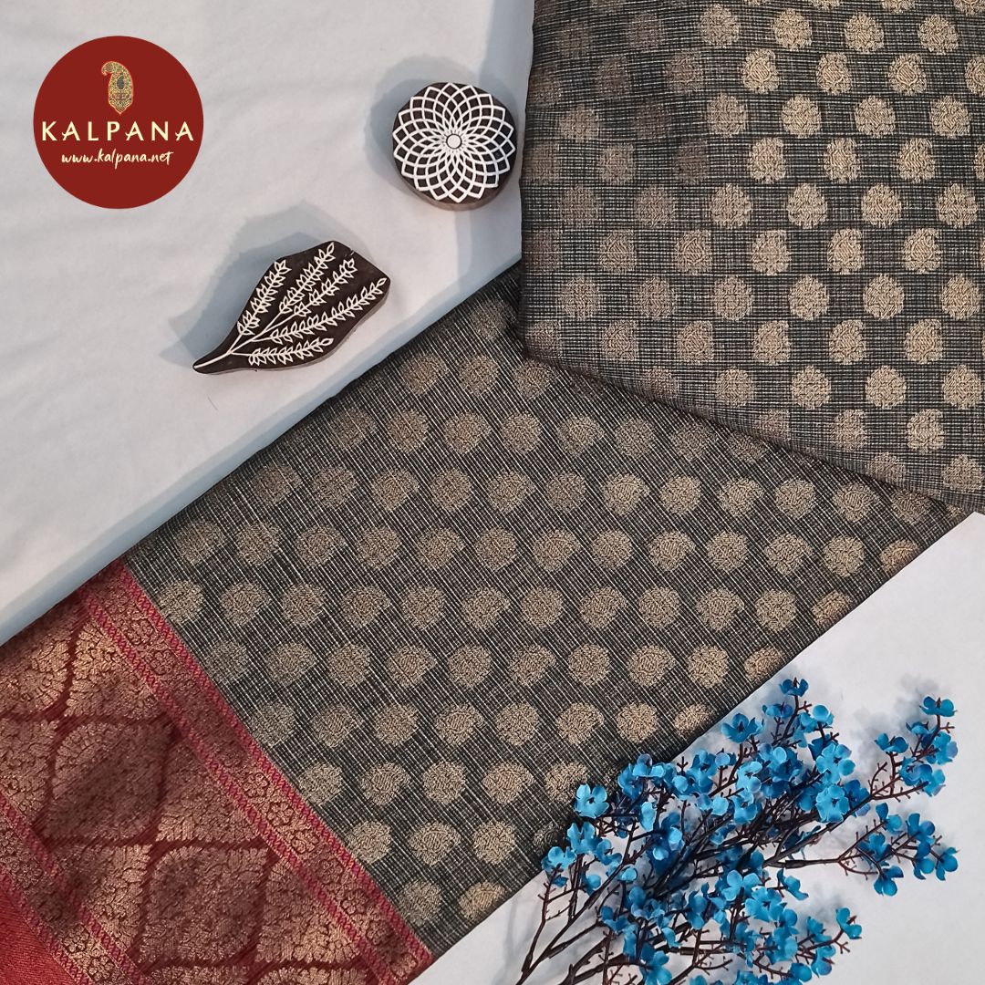 Banarasi Woven Blended Silk Kota Saree